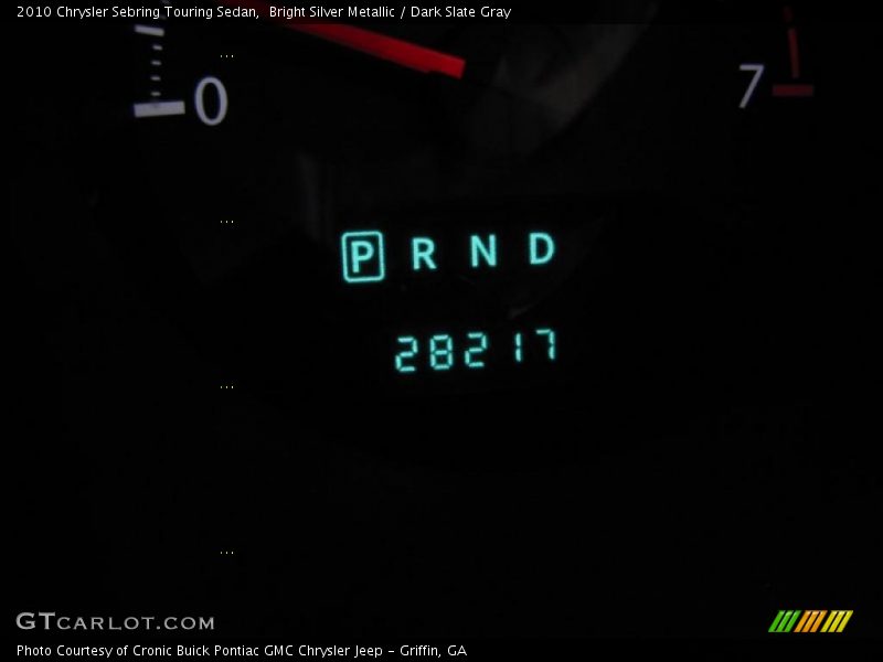 Bright Silver Metallic / Dark Slate Gray 2010 Chrysler Sebring Touring Sedan