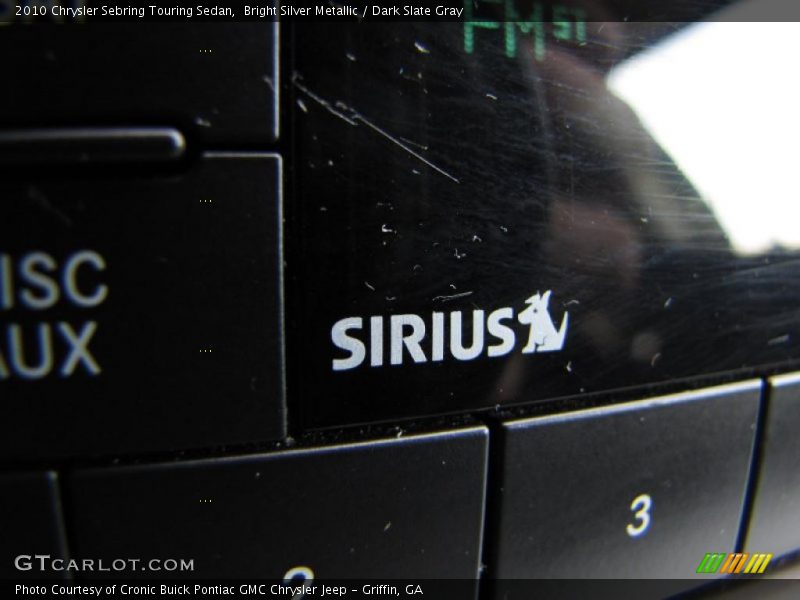 Bright Silver Metallic / Dark Slate Gray 2010 Chrysler Sebring Touring Sedan