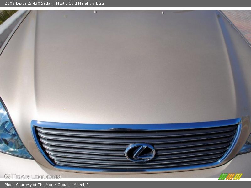 Mystic Gold Metallic / Ecru 2003 Lexus LS 430 Sedan
