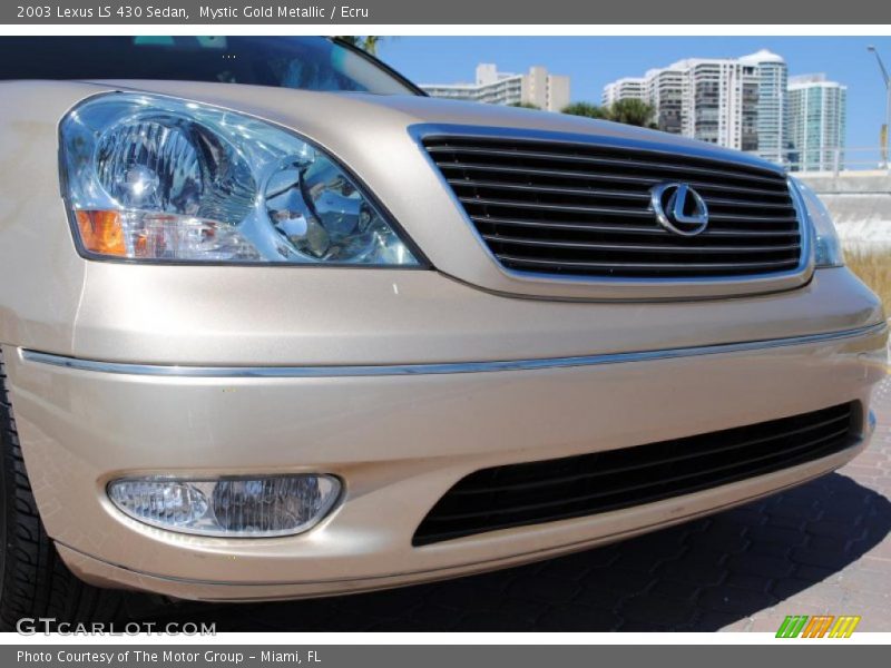 Mystic Gold Metallic / Ecru 2003 Lexus LS 430 Sedan