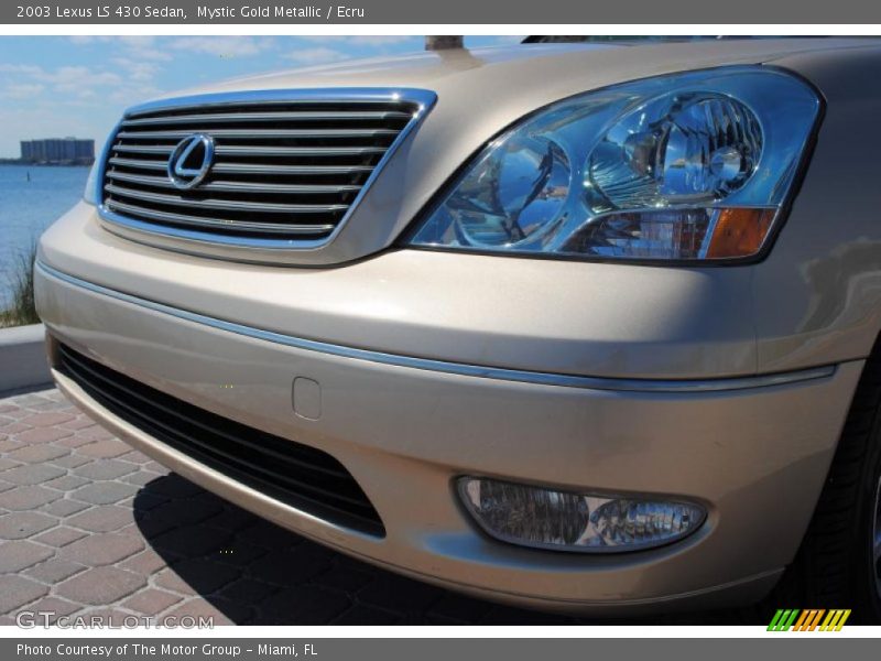 Mystic Gold Metallic / Ecru 2003 Lexus LS 430 Sedan