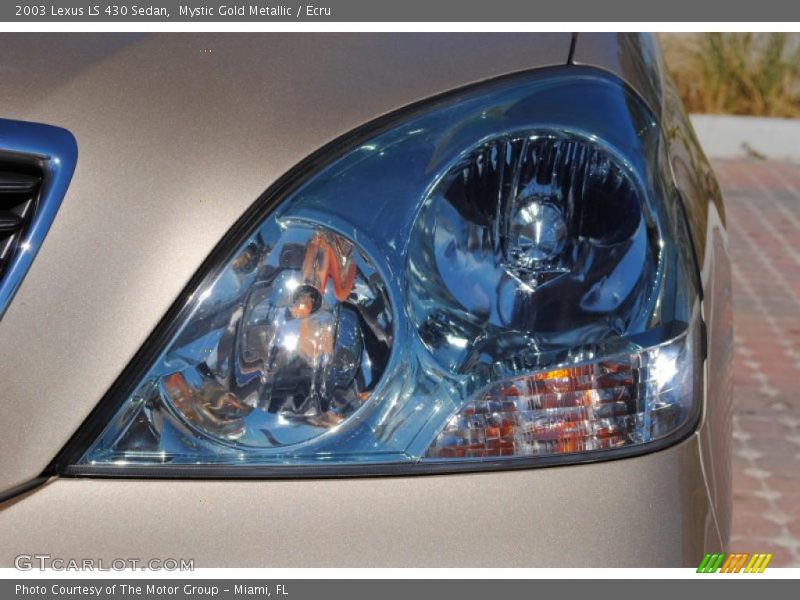 Mystic Gold Metallic / Ecru 2003 Lexus LS 430 Sedan