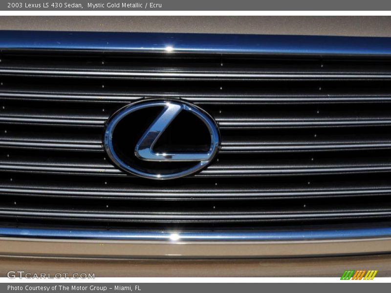 Mystic Gold Metallic / Ecru 2003 Lexus LS 430 Sedan