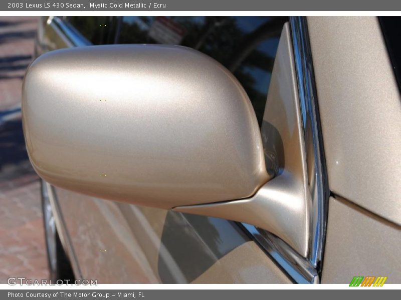 Mystic Gold Metallic / Ecru 2003 Lexus LS 430 Sedan