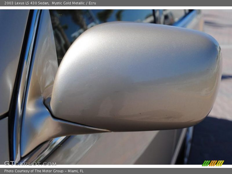 Mystic Gold Metallic / Ecru 2003 Lexus LS 430 Sedan