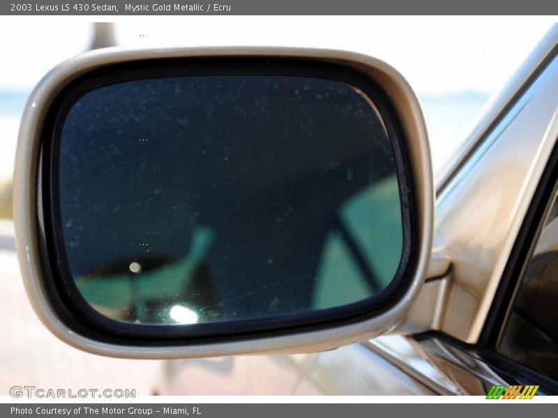 Mystic Gold Metallic / Ecru 2003 Lexus LS 430 Sedan