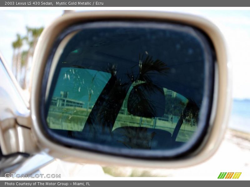 Mystic Gold Metallic / Ecru 2003 Lexus LS 430 Sedan