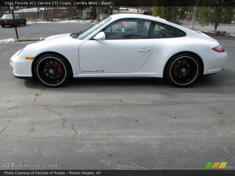 Carrara White / Black 2011 Porsche 911 Carrera GTS Coupe
