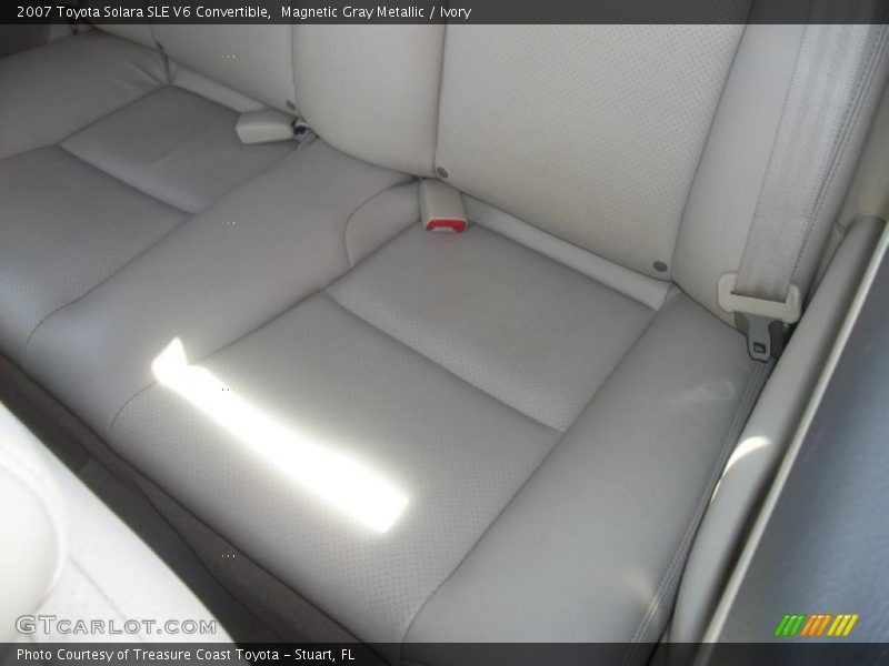Magnetic Gray Metallic / Ivory 2007 Toyota Solara SLE V6 Convertible