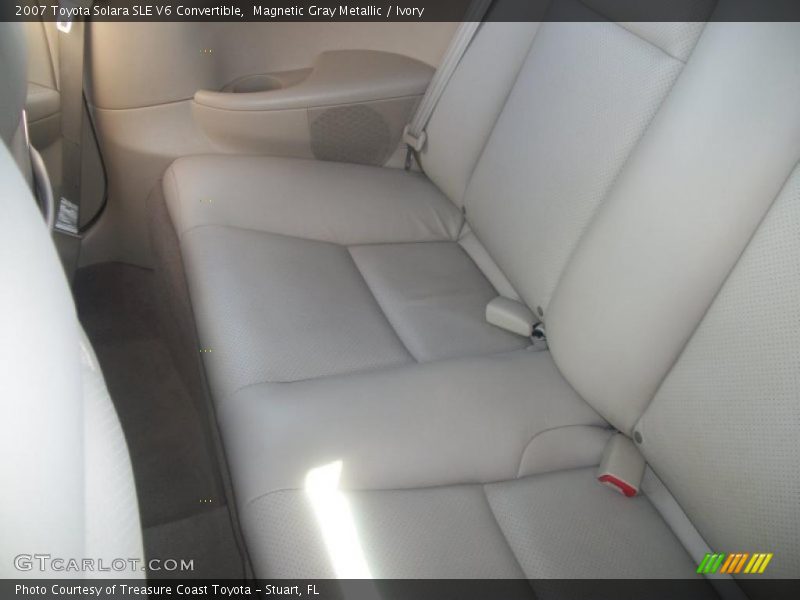 Magnetic Gray Metallic / Ivory 2007 Toyota Solara SLE V6 Convertible