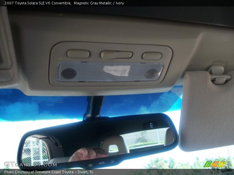 Magnetic Gray Metallic / Ivory 2007 Toyota Solara SLE V6 Convertible