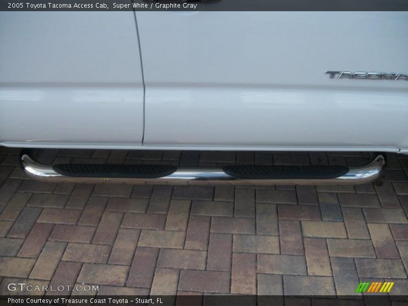 Super White / Graphite Gray 2005 Toyota Tacoma Access Cab