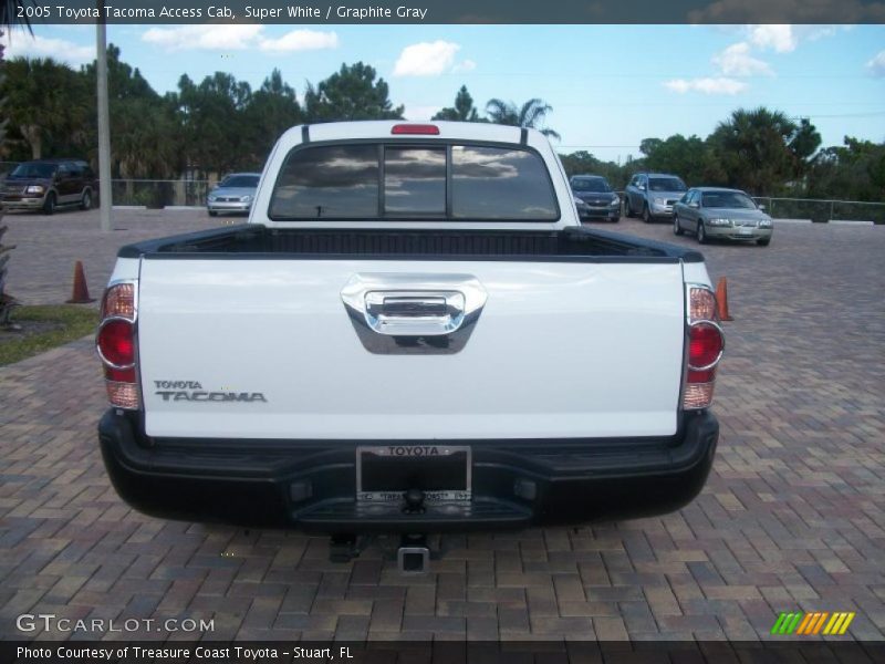 Super White / Graphite Gray 2005 Toyota Tacoma Access Cab