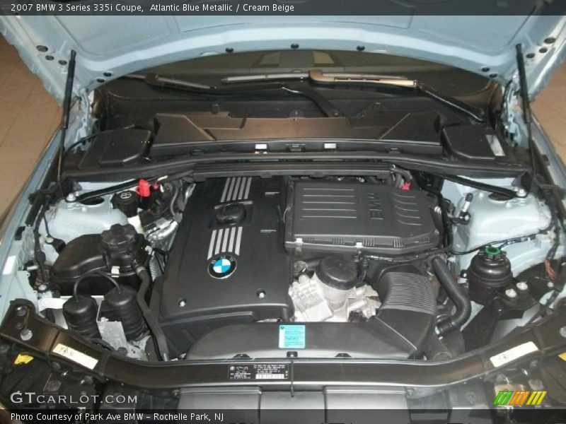  2007 3 Series 335i Coupe Engine - 3.0L Twin Turbocharged DOHC 24V VVT Inline 6 Cylinder