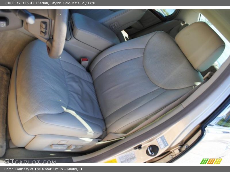 Mystic Gold Metallic / Ecru 2003 Lexus LS 430 Sedan