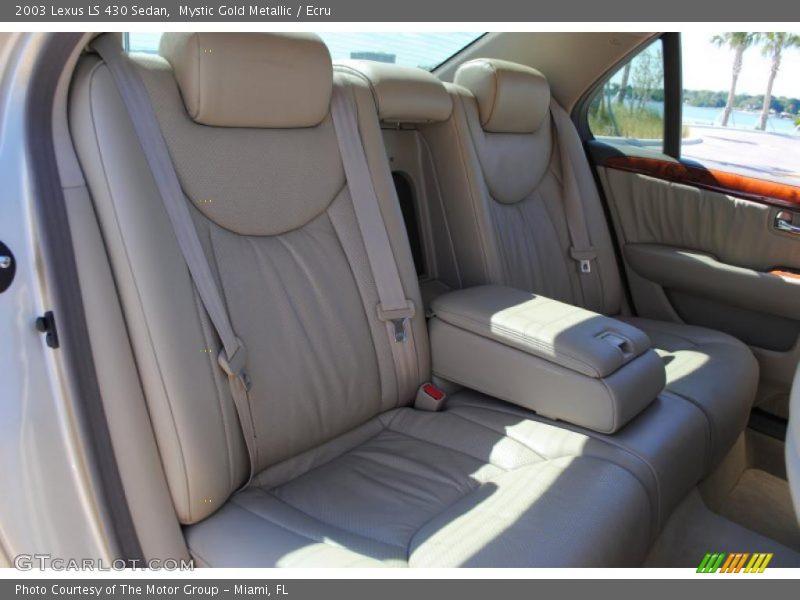 Mystic Gold Metallic / Ecru 2003 Lexus LS 430 Sedan