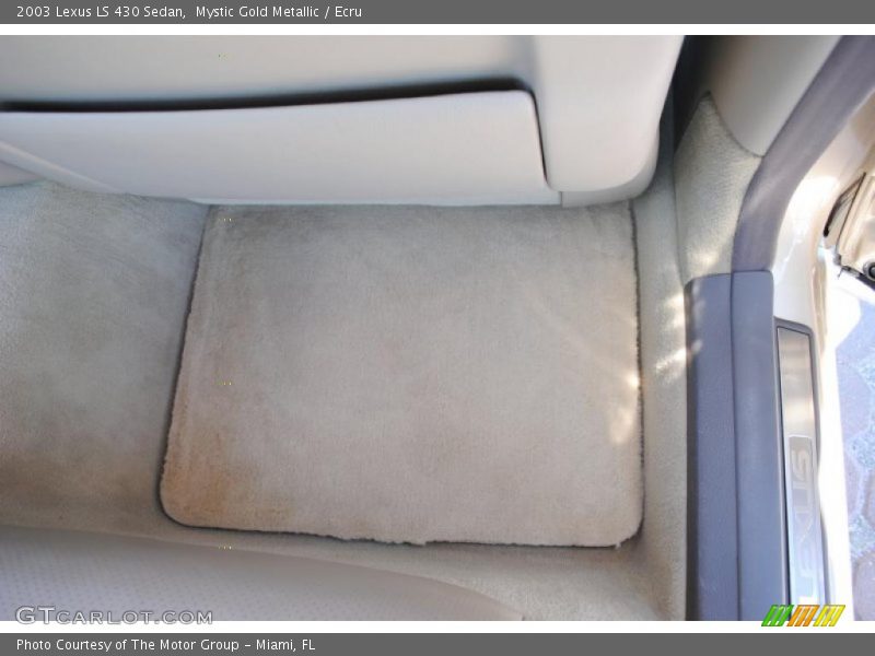 Mystic Gold Metallic / Ecru 2003 Lexus LS 430 Sedan