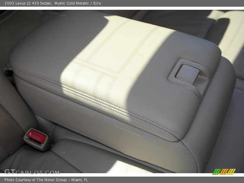 Mystic Gold Metallic / Ecru 2003 Lexus LS 430 Sedan