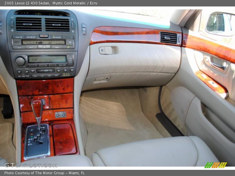 Mystic Gold Metallic / Ecru 2003 Lexus LS 430 Sedan