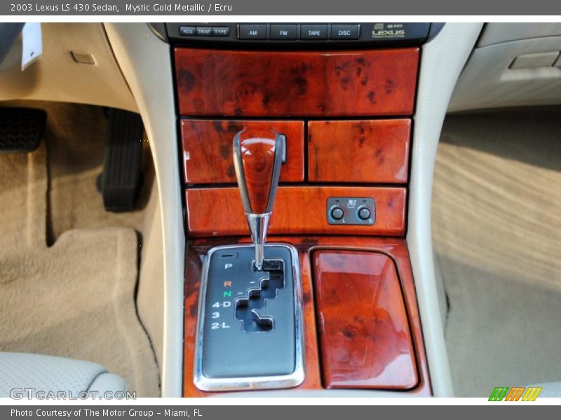 Mystic Gold Metallic / Ecru 2003 Lexus LS 430 Sedan