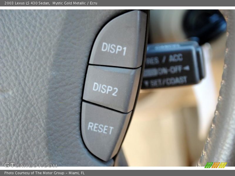 Mystic Gold Metallic / Ecru 2003 Lexus LS 430 Sedan