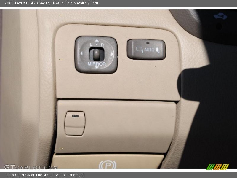 Mystic Gold Metallic / Ecru 2003 Lexus LS 430 Sedan