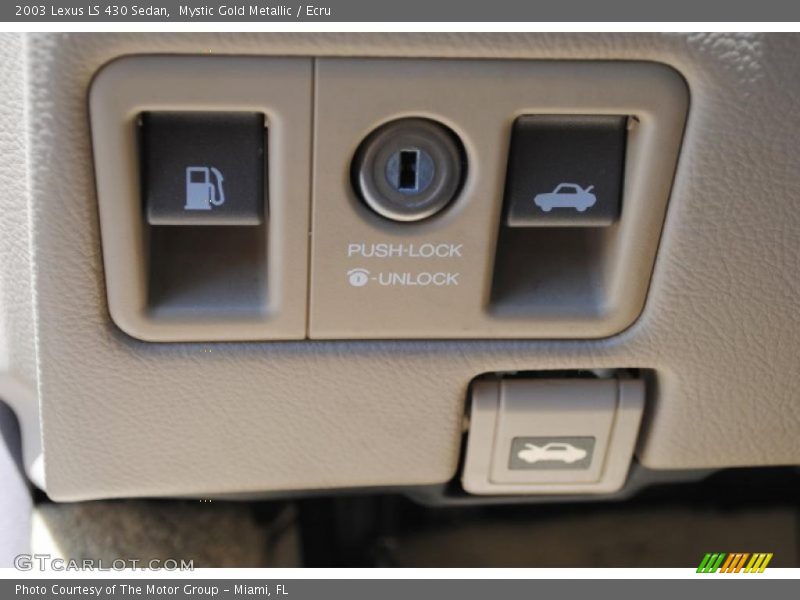 Mystic Gold Metallic / Ecru 2003 Lexus LS 430 Sedan