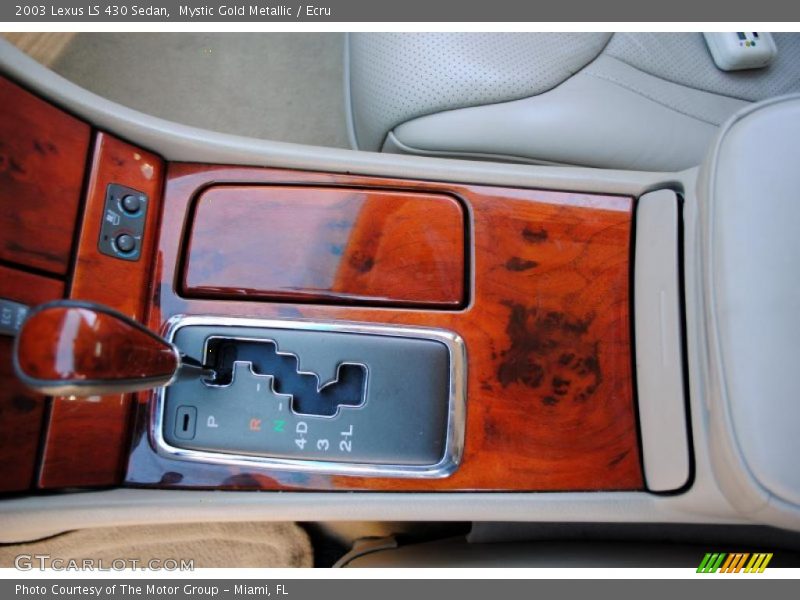 Mystic Gold Metallic / Ecru 2003 Lexus LS 430 Sedan
