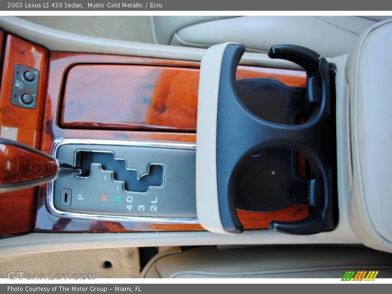 Mystic Gold Metallic / Ecru 2003 Lexus LS 430 Sedan