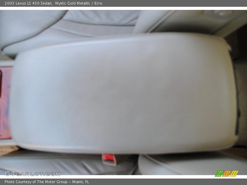 Mystic Gold Metallic / Ecru 2003 Lexus LS 430 Sedan