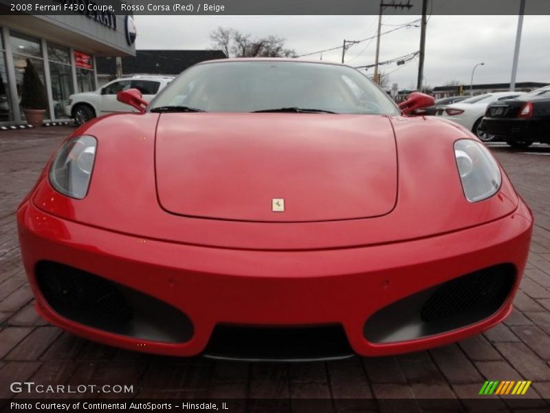 Rosso Corsa (Red) / Beige 2008 Ferrari F430 Coupe