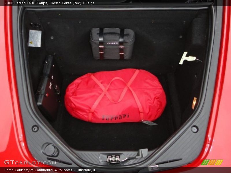 2008 F430 Coupe Trunk