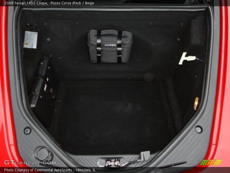  2008 F430 Coupe Trunk