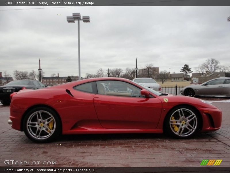 Rosso Corsa (Red) / Beige 2008 Ferrari F430 Coupe