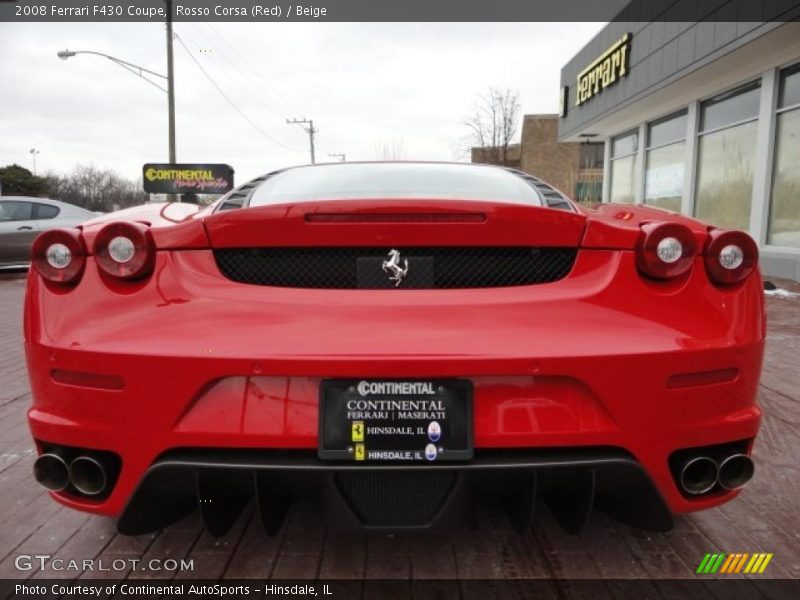 Rosso Corsa (Red) / Beige 2008 Ferrari F430 Coupe