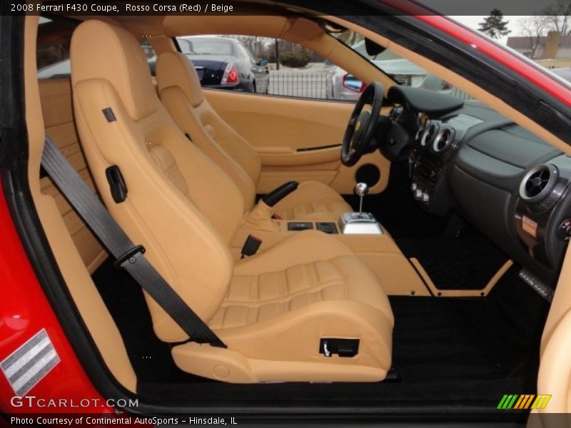  2008 F430 Coupe Beige Interior
