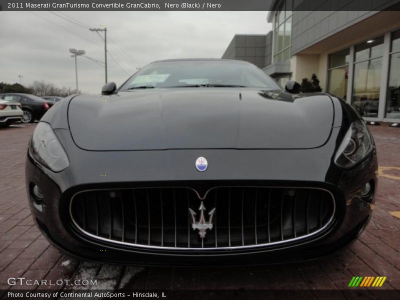 Nero (Black) / Nero 2011 Maserati GranTurismo Convertible GranCabrio