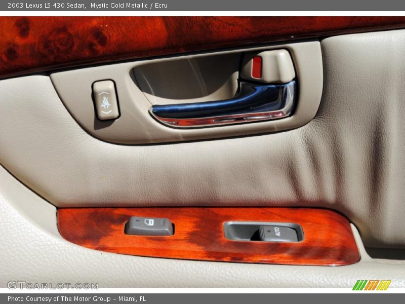 Mystic Gold Metallic / Ecru 2003 Lexus LS 430 Sedan