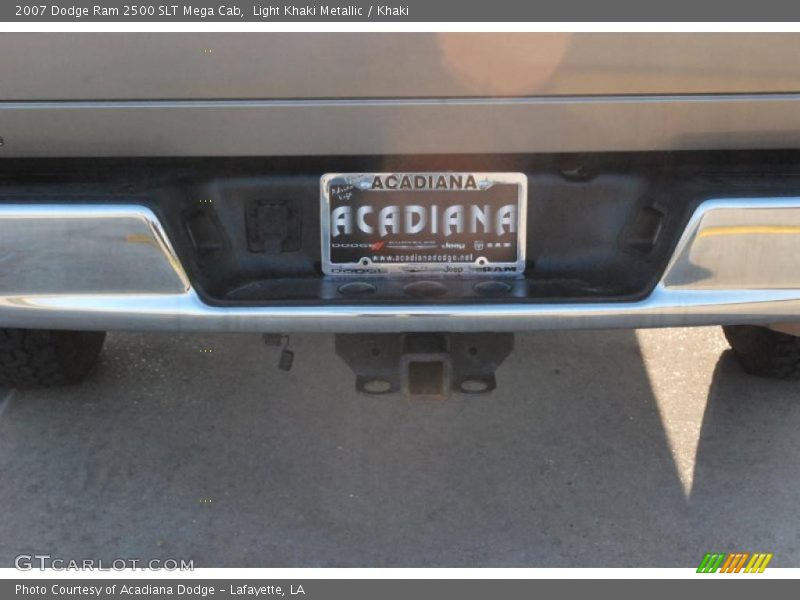 Light Khaki Metallic / Khaki 2007 Dodge Ram 2500 SLT Mega Cab