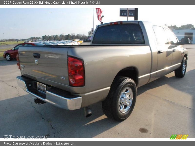 Light Khaki Metallic / Khaki 2007 Dodge Ram 2500 SLT Mega Cab