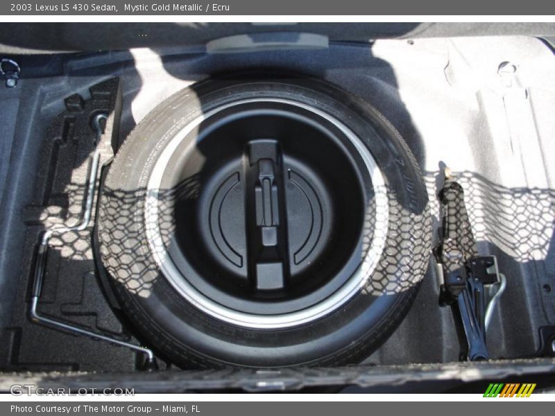 Mystic Gold Metallic / Ecru 2003 Lexus LS 430 Sedan