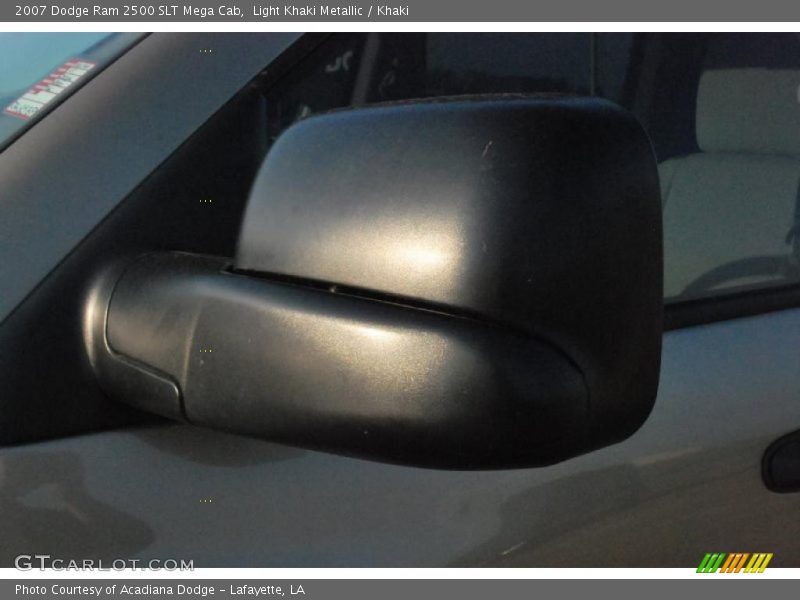 Light Khaki Metallic / Khaki 2007 Dodge Ram 2500 SLT Mega Cab