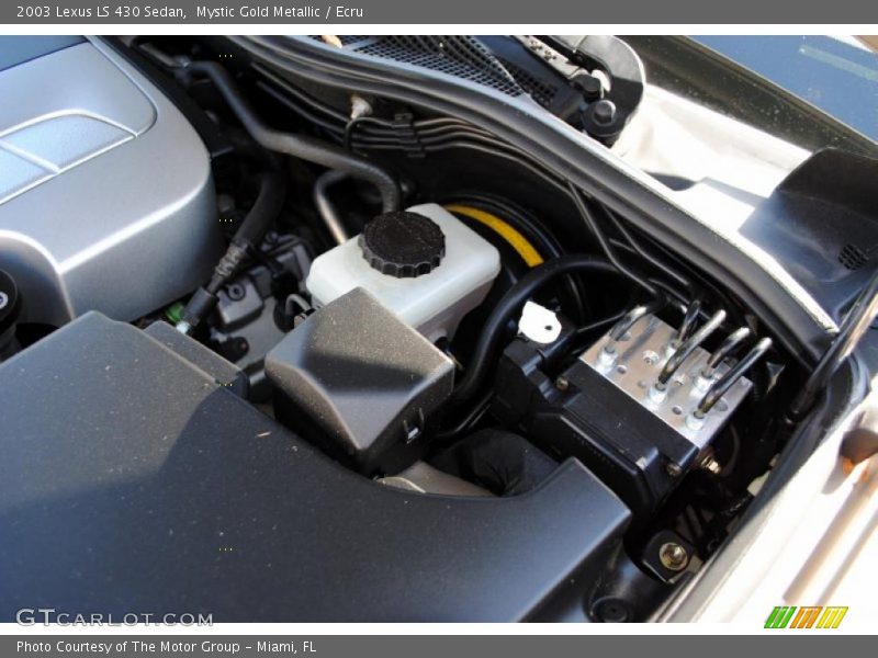 Mystic Gold Metallic / Ecru 2003 Lexus LS 430 Sedan