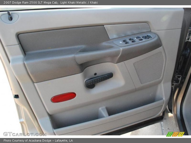 Light Khaki Metallic / Khaki 2007 Dodge Ram 2500 SLT Mega Cab