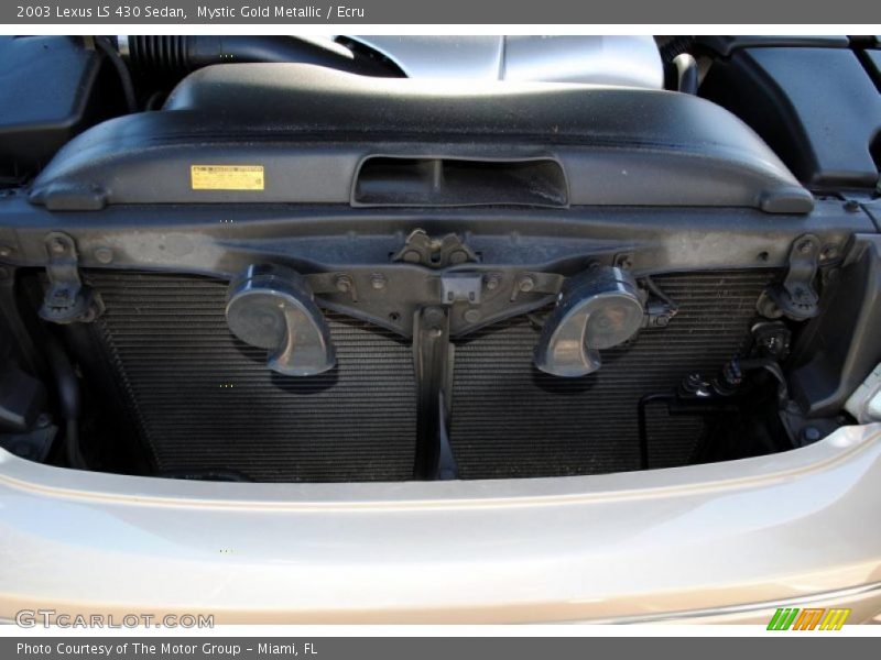 Mystic Gold Metallic / Ecru 2003 Lexus LS 430 Sedan