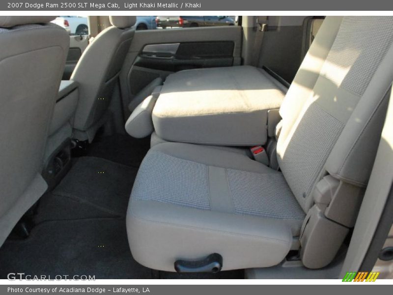 Light Khaki Metallic / Khaki 2007 Dodge Ram 2500 SLT Mega Cab