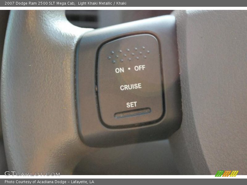 Light Khaki Metallic / Khaki 2007 Dodge Ram 2500 SLT Mega Cab