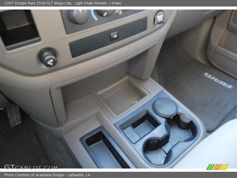 Light Khaki Metallic / Khaki 2007 Dodge Ram 2500 SLT Mega Cab