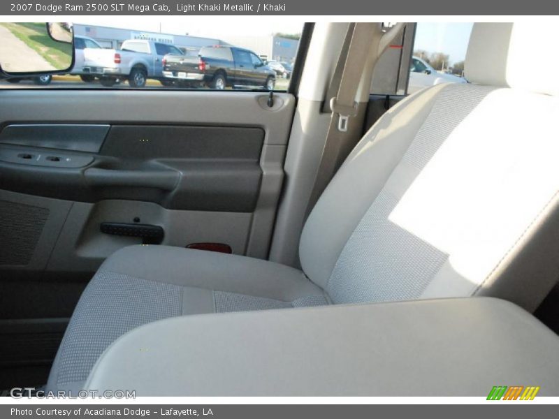 Light Khaki Metallic / Khaki 2007 Dodge Ram 2500 SLT Mega Cab