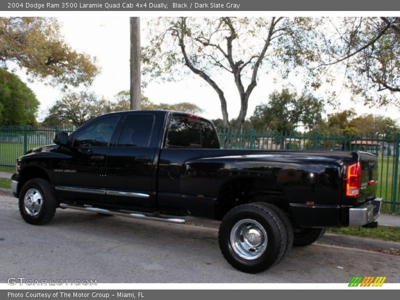 Black / Dark Slate Gray 2004 Dodge Ram 3500 Laramie Quad Cab 4x4 Dually